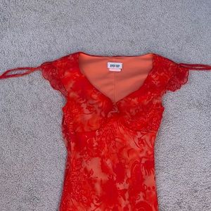 vintage, thrifted long dress